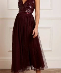 Needle & Thread Holding LTD Womenswear Amalie Bodice Cami Ankle Gown