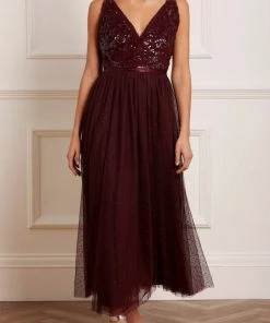 Cheapest 😉 Needle & Thread Holding LTD 👩 Womenswear Amalie Bodice Cami Ankle Gown 🔥 12 Needle & Thread Holding LTD Womenswear Amalie Bodice Cami Ankle Gown