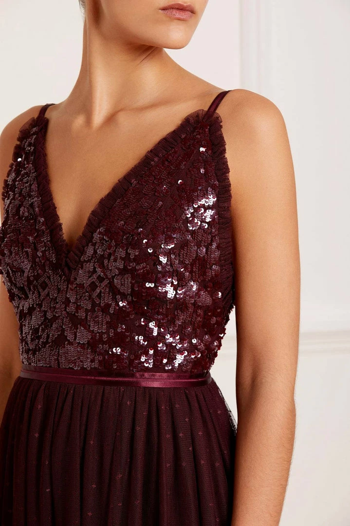 Cheapest 😉 Needle & Thread Holding LTD 👩 Womenswear Amalie Bodice Cami Ankle Gown 🔥 9 Needle & Thread Holding LTD Womenswear Amalie Bodice Cami Ankle Gown