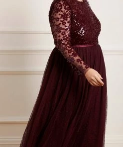 Best Pirce π Needle & Thread Holding LTD π© Womenswear Amalie Bodice Long Sleeve Ankle Gown π 12 Needle & Thread Holding LTD Womenswear Amalie Bodice Long Sleeve Ankle Gown