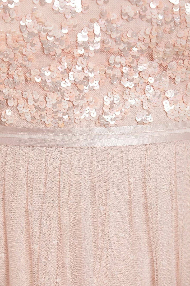 Wholesale βοΈ Needle & Thread Holding LTD Amalie Bodice Long Sleeve V-Neck Ankle Gown π 7 Needle & Thread Holding LTD Amalie Bodice Long Sleeve V-Neck Ankle Gown