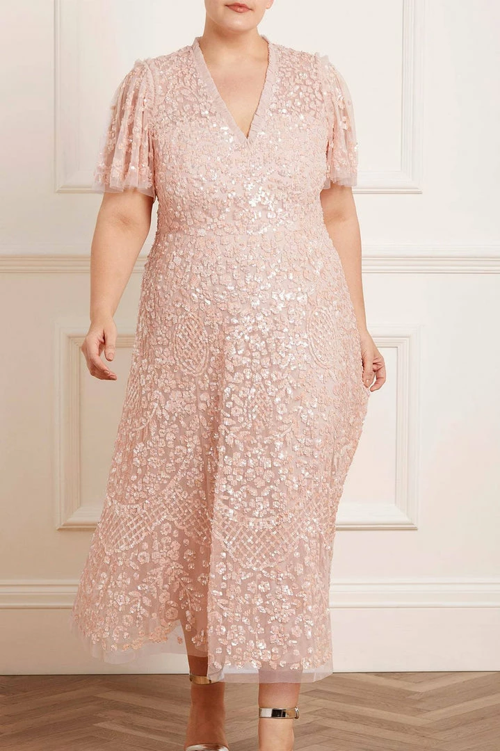 Cheap π Needle & Thread Holding LTD Amalie Sequin V-Neck Ballerina π Dress π© Womenswear π 3 Needle & Thread Holding LTD Amalie Sequin V-Neck Ballerina Dress Womenswear