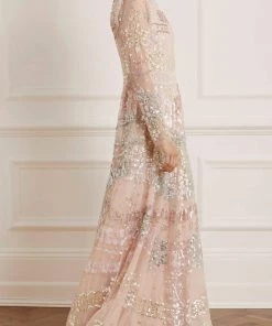 Needle & Thread Holding LTD Angeline Sequin Gown Womenswear