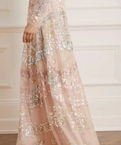 Needle & Thread Holding LTD Angeline Sequin Gown Womenswear