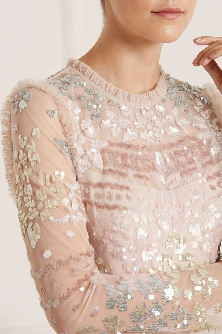 Discount โ Needle & Thread Holding LTD Angeline Sequin ๐ Dress ๐ 8 Needle & Thread Holding LTD Angeline Sequin Dress