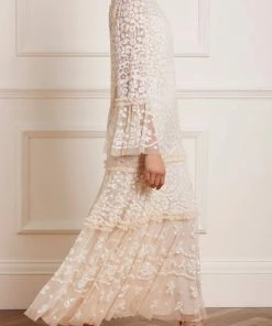 Flash Sale ✨ Needle & Thread Holding LTD Annie Sequin Tiered Ankle Gown 🤩 16 Needle & Thread Holding LTD Annie Sequin Tiered Ankle Gown