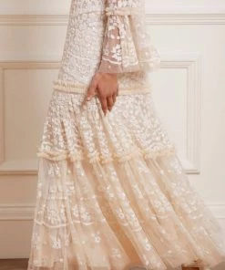 Flash Sale ✨ Needle & Thread Holding LTD Annie Sequin Tiered Ankle Gown 🤩 17 Needle & Thread Holding LTD Annie Sequin Tiered Ankle Gown