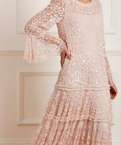 Best Sale π Needle & Thread Holding LTD Annie Sequin Tiered Ankle Gown π© Womenswear βοΈ 13 Needle & Thread Holding LTD Annie Sequin Tiered Ankle Gown Womenswear