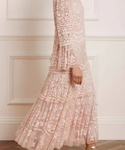 Best Sale π Needle & Thread Holding LTD Annie Sequin Tiered Ankle Gown π© Womenswear βοΈ 14 Needle & Thread Holding LTD Annie Sequin Tiered Ankle Gown Womenswear