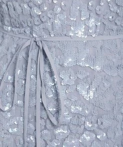 Discount 🎁 Needle & Thread Holding LTD 👩 Womenswear Annie Sequin Tiered Ankle Gown 🎁 18 Needle & Thread Holding LTD Womenswear Annie Sequin Tiered Ankle Gown