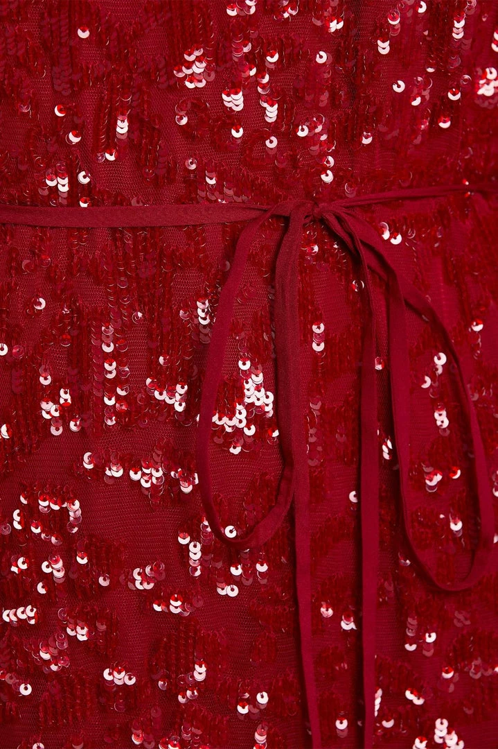 Budget π― Needle & Thread Holding LTD Annie Sequin Tiered Mini π Dress π 7 Needle & Thread Holding LTD Annie Sequin Tiered Mini Dress