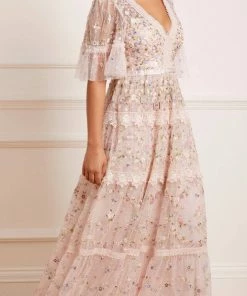 Needle & Thread Holding LTD Araminta Lace Gown Womenswear