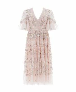 Needle & Thread Holding LTD Araminta Lace Midi Dress