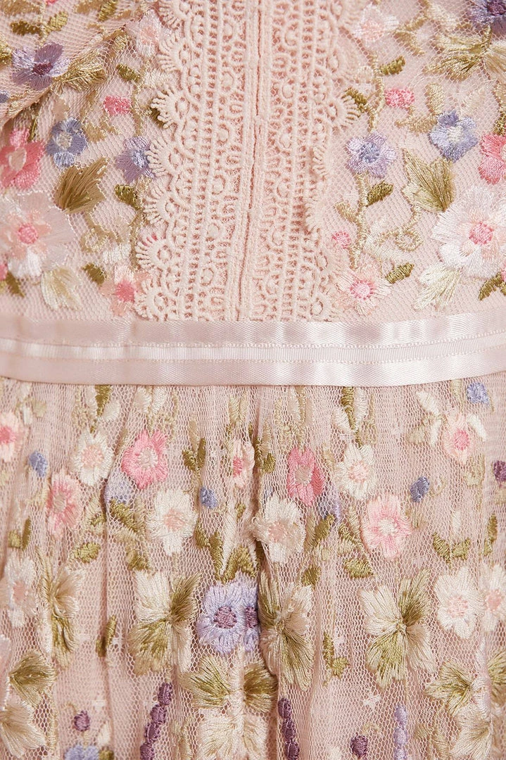 Budget 🔥 Needle & Thread Holding LTD Araminta Lace Midi 👗 Dress 🔥 8 Needle & Thread Holding LTD Araminta Lace Midi Dress