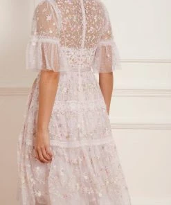 Cheap π₯° Needle & Thread Holding LTD Araminta Lace Round Neck Midi π Dress π 20 Needle & Thread Holding LTD Araminta Lace Round Neck Midi Dress