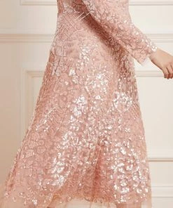 Needle & Thread Holding LTD Aurelia Long Sleeve Ballerina Dress Womenswear