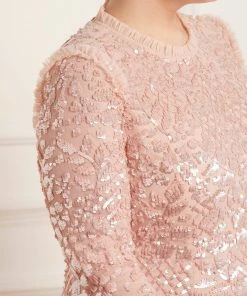 Needle & Thread Holding LTD Aurelia Long Sleeve Ballerina Dress Womenswear