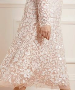 Needle & Thread Holding LTD Womenswear Aurelia Long Sleeve Ballerina Dress