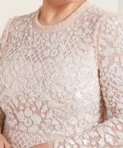 Needle & Thread Holding LTD Womenswear Aurelia Long Sleeve Ballerina Dress