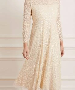 Needle & Thread Holding LTD Aurelia Long Sleeve Ballerina Dress