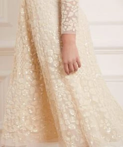 Needle & Thread Holding LTD Aurelia Long Sleeve Ballerina Dress