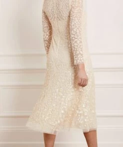 Needle & Thread Holding LTD Aurelia Long Sleeve Ballerina Dress