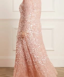 UK Needle & Thread Holding LTD Aurelia Long Sleeve Gown