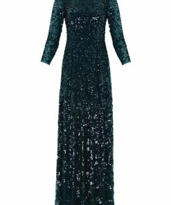 Needle & Thread Holding LTD Aurelia Long Sleeve Gown Womenswear