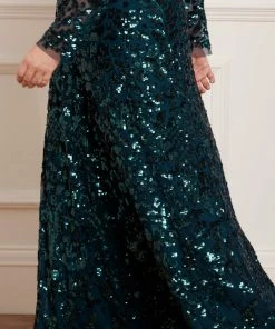 Best Pirce 🛒 Needle & Thread Holding LTD Aurelia Long Sleeve Gown 👩 Womenswear ✔️ 14 Needle & Thread Holding LTD Aurelia Long Sleeve Gown Womenswear