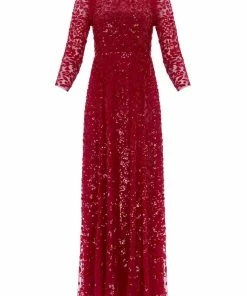 Needle & Thread Holding LTD Womenswear Aurelia Long Sleeve Gown