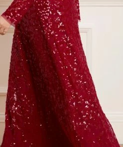 Needle & Thread Holding LTD Womenswear Aurelia Long Sleeve Gown