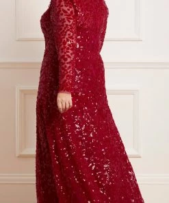 Needle & Thread Holding LTD Womenswear Aurelia Long Sleeve Gown