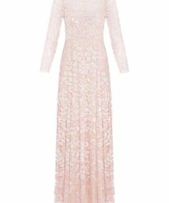 Needle & Thread Holding LTD Aurelia Long Sleeve Gown