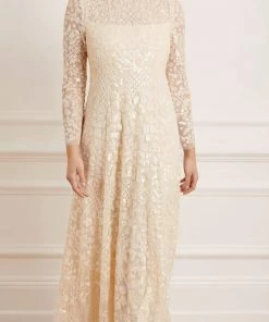 Cheap ⌛ Needle & Thread Holding LTD Aurelia Long Sleeve Gown 👩 Womenswear 🌟 14 Needle & Thread Holding LTD Aurelia Long Sleeve Gown Womenswear