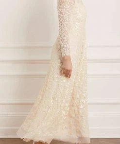 Cheap ⌛ Needle & Thread Holding LTD Aurelia Long Sleeve Gown 👩 Womenswear 🌟 16 Needle & Thread Holding LTD Aurelia Long Sleeve Gown Womenswear