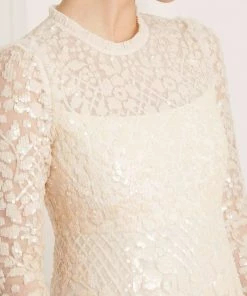 Cheap ⌛ Needle & Thread Holding LTD Aurelia Long Sleeve Gown 👩 Womenswear 🌟 18 Needle & Thread Holding LTD Aurelia Long Sleeve Gown Womenswear