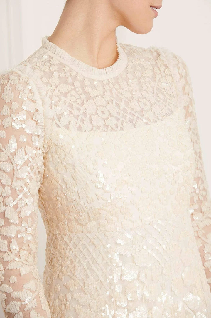 Cheap ⌛ Needle & Thread Holding LTD Aurelia Long Sleeve Gown 👩 Womenswear 🌟 9 Needle & Thread Holding LTD Aurelia Long Sleeve Gown Womenswear