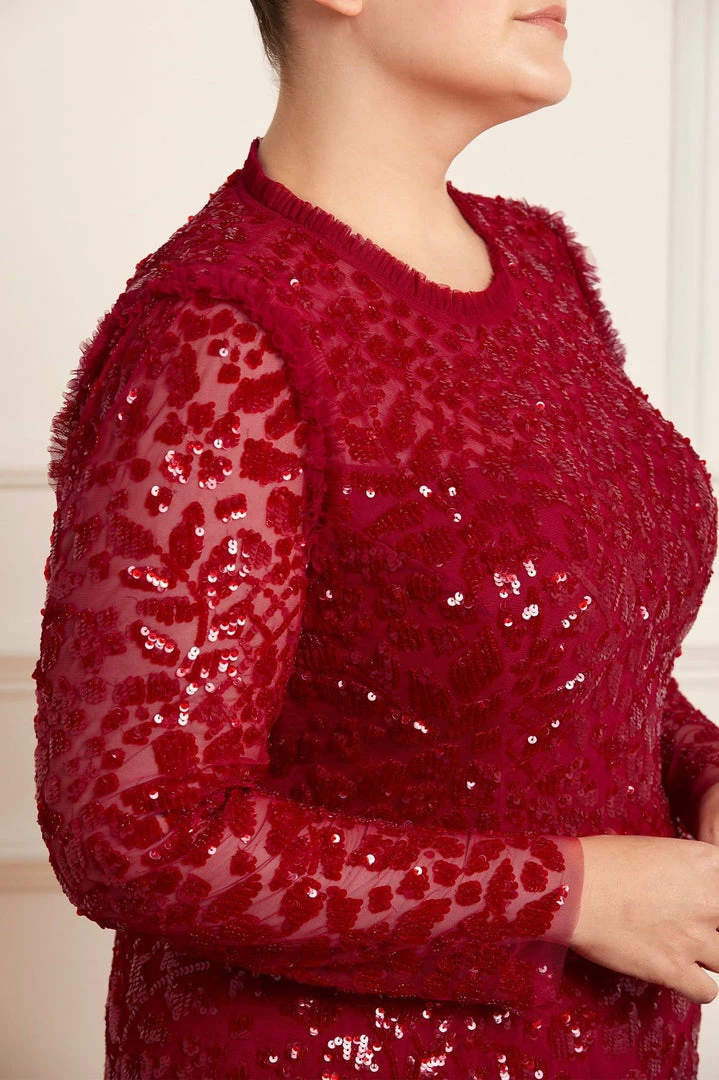 Hot Sale β€οΈ Needle & Thread Holding LTD Aurelia Long Sleeve Mini π Dress π 7 Needle & Thread Holding LTD Aurelia Long Sleeve Mini Dress