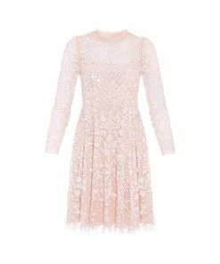 Needle & Thread Holding LTD Aurelia Long Sleeve Mini Dress