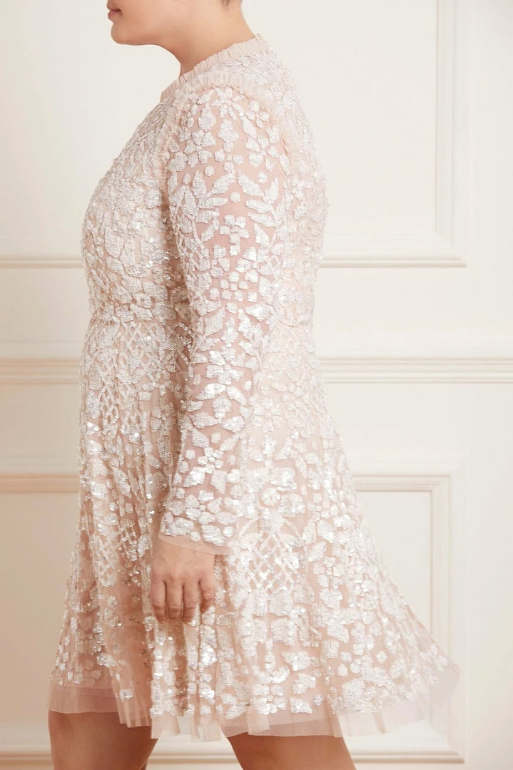 Hot Sale π Needle & Thread Holding LTD Aurelia Long Sleeve Mini π Dress β 6 Needle & Thread Holding LTD Aurelia Long Sleeve Mini Dress