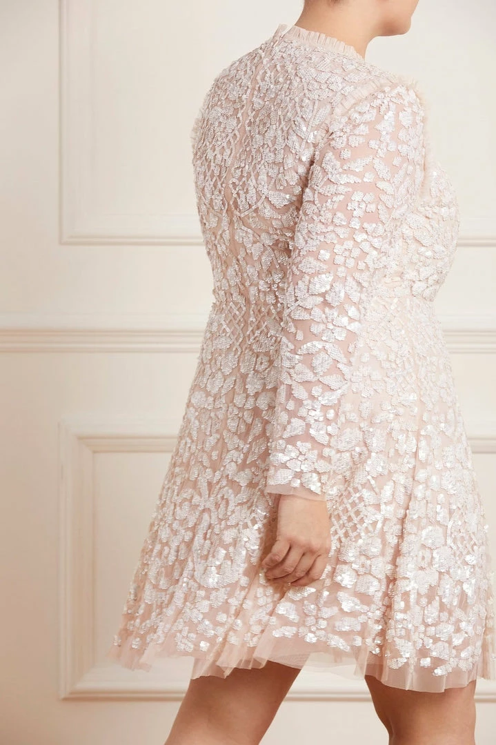 Hot Sale π Needle & Thread Holding LTD Aurelia Long Sleeve Mini π Dress β 10 Needle & Thread Holding LTD Aurelia Long Sleeve Mini Dress