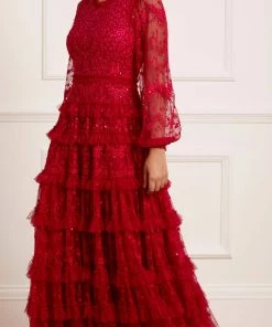 Needle & Thread Holding LTD Womenswear Blossom Lace Ankle Gown