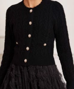 Needle & Thread Holding LTD Cable Bobble Short Cardigan Womenswear