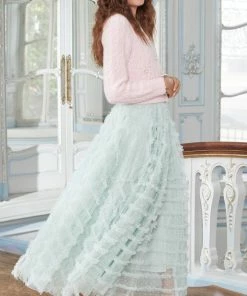 Needle & Thread Holding LTD Womenswear Cable Bobble Short Cardigan