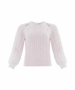 Needle & Thread Holding LTD Cable Jewelled Button Midline Jumper