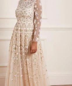 Needle & Thread Holding LTD Womenswear Camellia Ditsy Ankle Gown