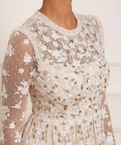 Needle & Thread Holding LTD Womenswear Camellia Ditsy Ankle Gown