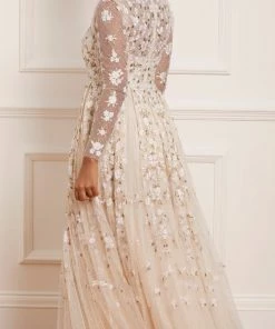 Needle & Thread Holding LTD Womenswear Camellia Ditsy Ankle Gown