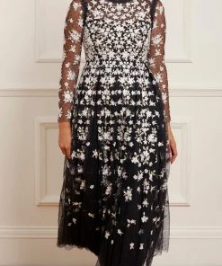 Needle & Thread Holding LTD Womenswear Camellia Ditsy Ankle Gown