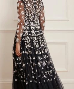 Needle & Thread Holding LTD Womenswear Camellia Ditsy Ankle Gown